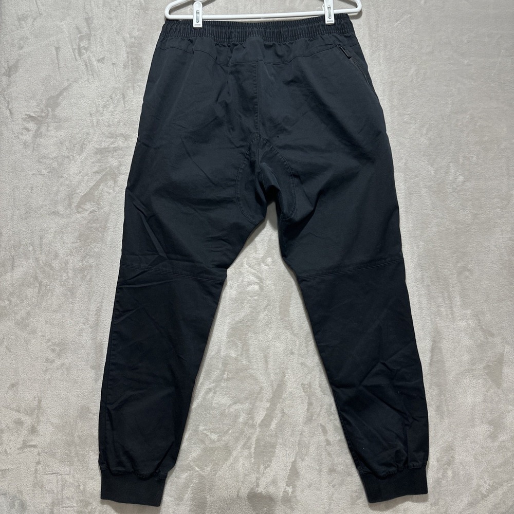 Nike Men's Pants Size‎ Large Black Drawstring Joggers Tapered - Picture 2 of 10
